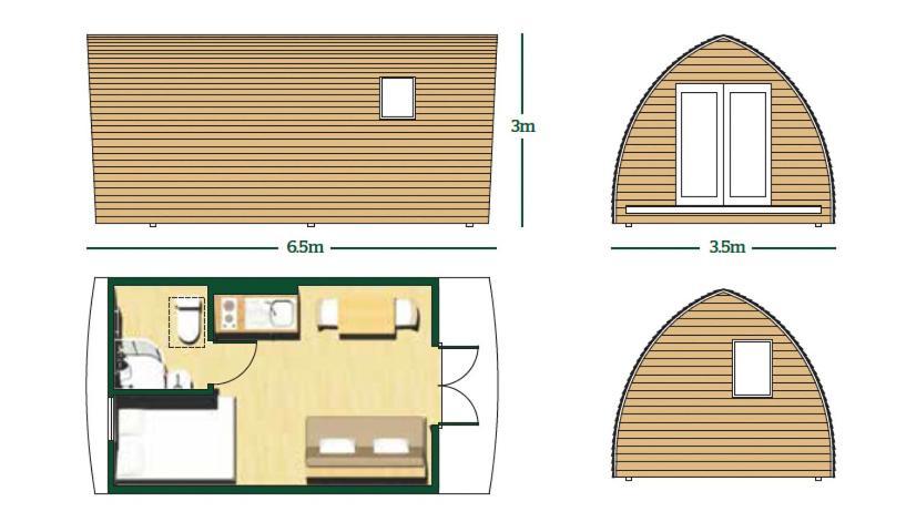Loch Shin Glamping Pods Villa แลร์ก ภายนอก รูปภาพ